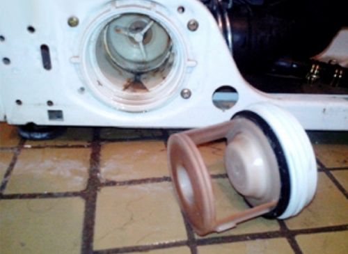 Фильтр насоса стиральной машины