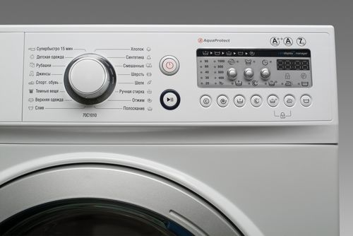 Панель управления стиральной машинки